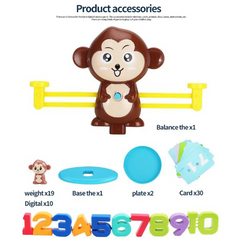 Monkey Balance Cool Math Game for Girls & Boys | Fun, Educational Children's Gift & Kids Toy STEM Learning Ages 3+